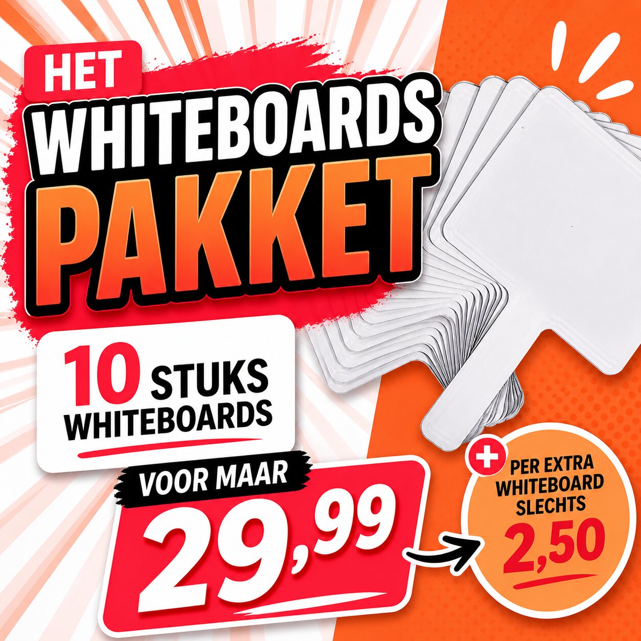 Het Whiteboards Pakket